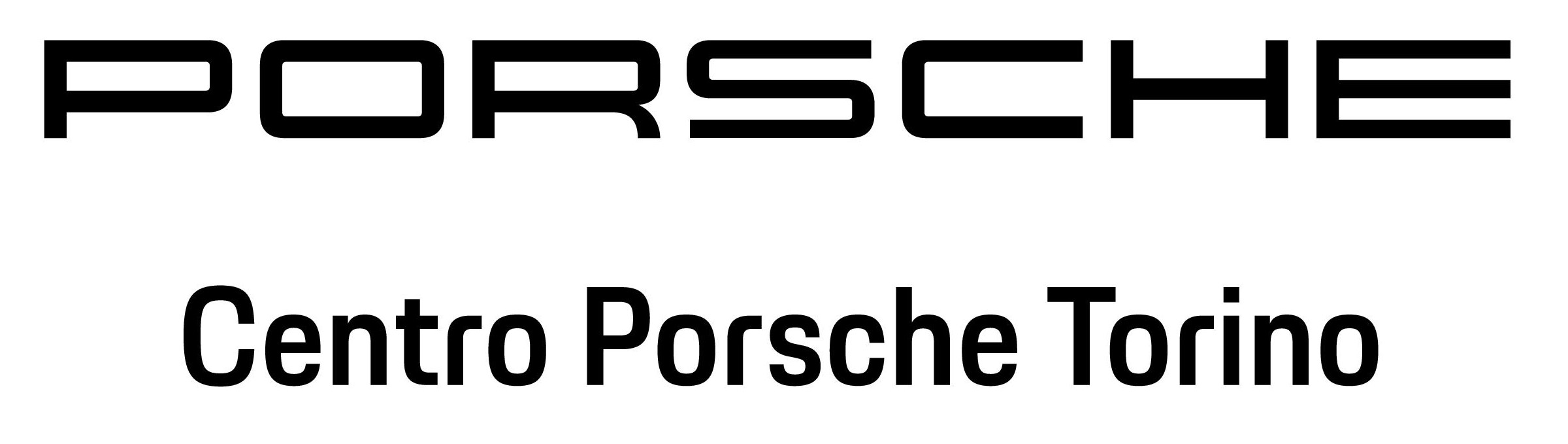 EE Logo Centro Porsche Torino Nero